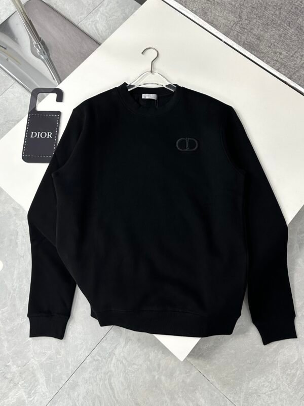 CD Crew Neck Jumper - Black