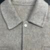 GCCI Textured Collared Button-Up Jacket