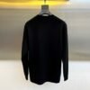 HRMS Crew Neck Jumper with Patch Detail - Black