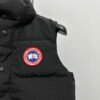 CG Puffer Gilet with Front Pockets - Black