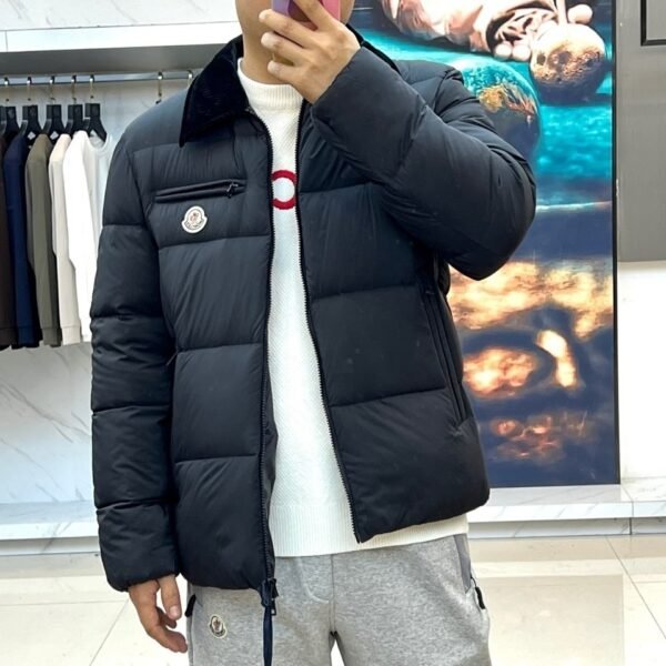 MNCLR Hooded Puffer Jacket - Black