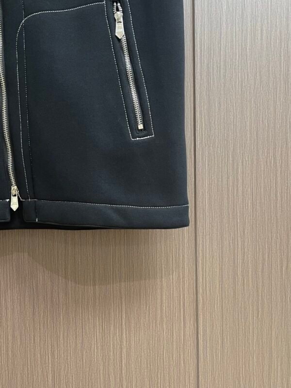 HRMS Hooded Zip Gilet - Black