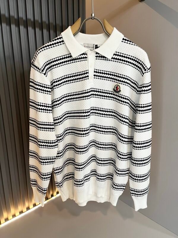 MNCLR Striped Polo Jumper