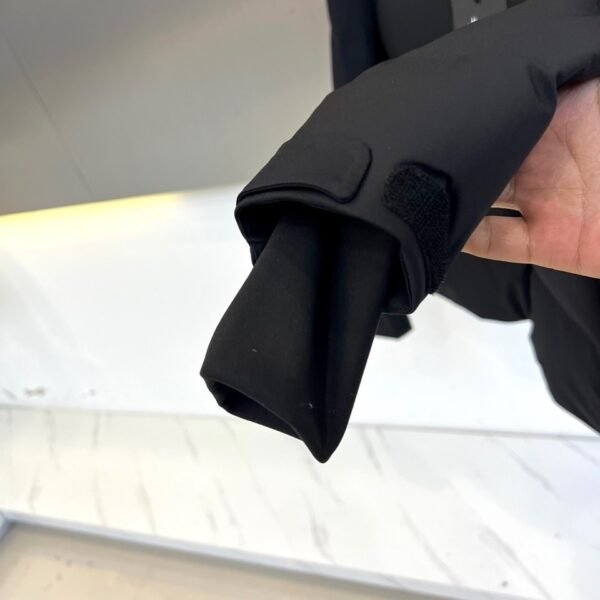 MNCLR Quilted Hooded Jacket - Black