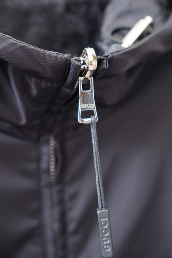 8f72557e GCCI Hooded Zip Jacket - Grey