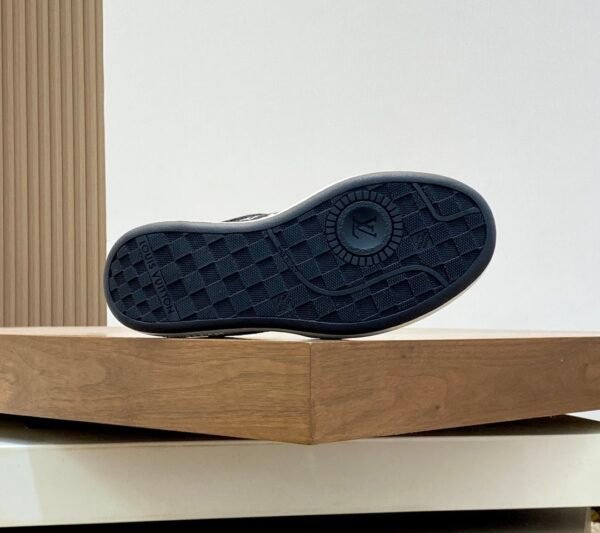 LVE Black Monogram Low-Top Trainers