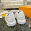 9 LVE All White Low-Top Trainers
