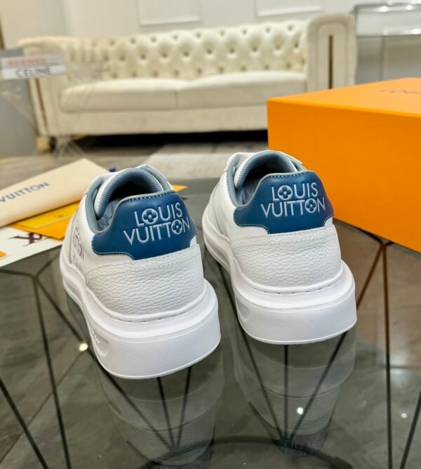 LVE Casual Low-Top Trainers - White & Blue