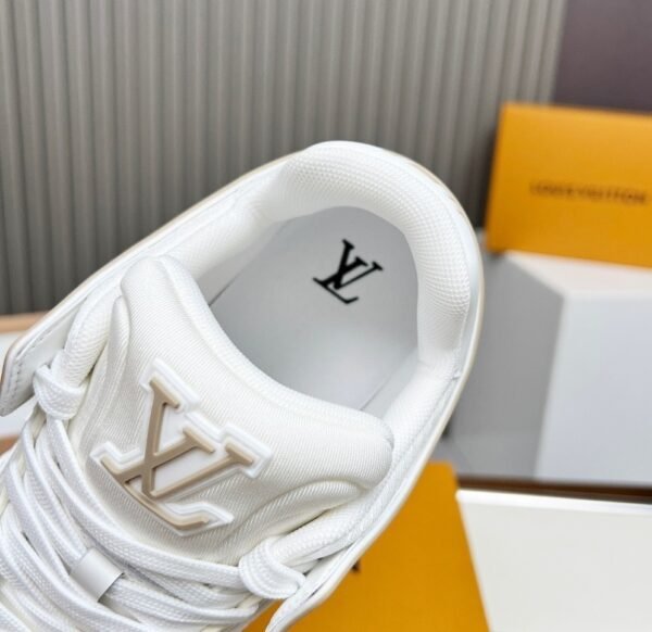 LVE Streetwear Trainer Sneaker – White Beige Edition