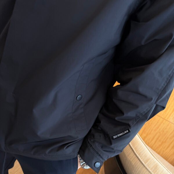 BLNCG Black Nylon Coach Jacket