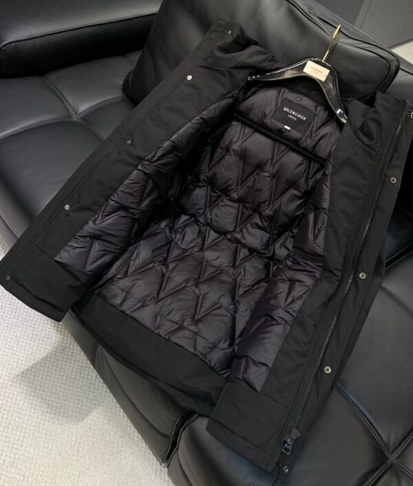 BLNCG Black Nylon Waterproof Jacket