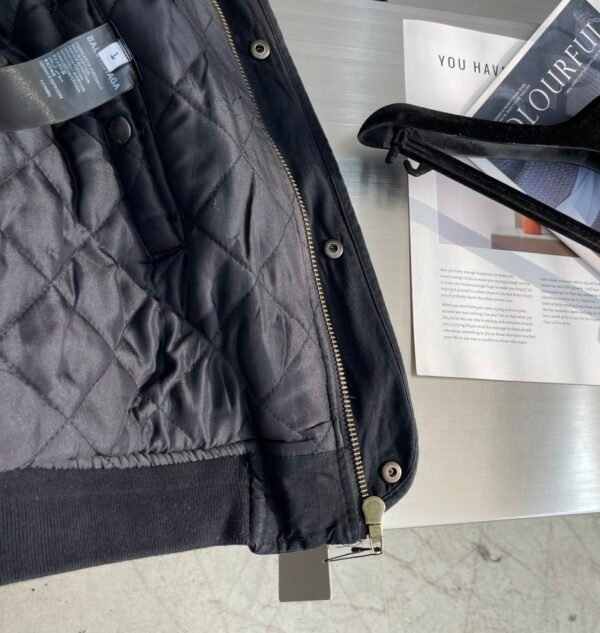 BLNCG Destroyed Bomber Jacket - Black