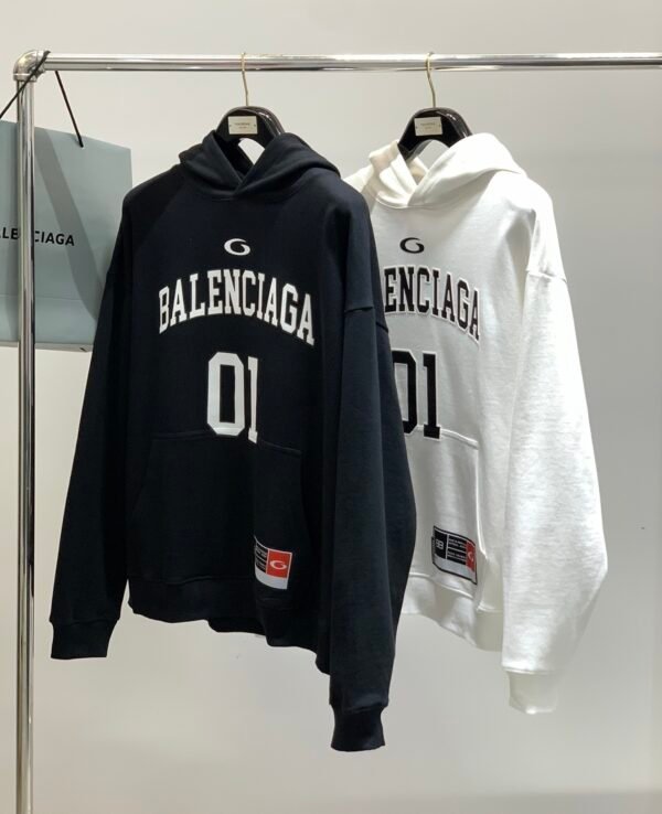 9 BLNCG Basketball Series Design Hoodie - Black