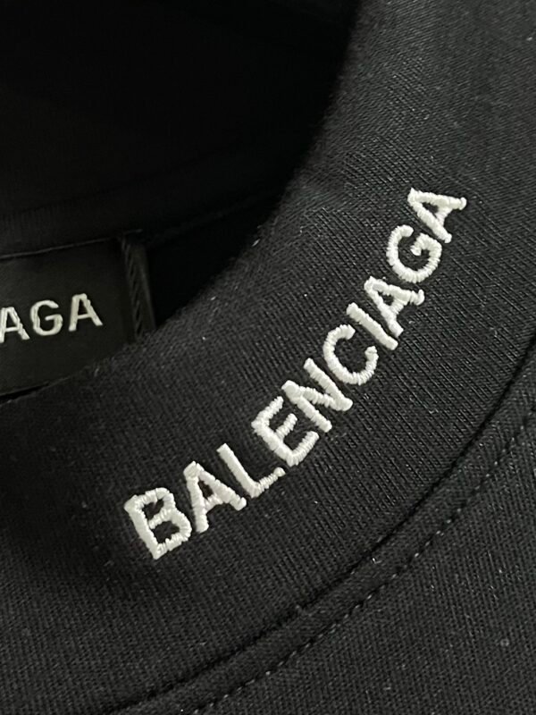 BLNCG Embroidered Logo Crew Neck Jumper - Black