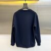 HRMS Crew Neck Jumper with Contrast Patch Detail - Navy Blue