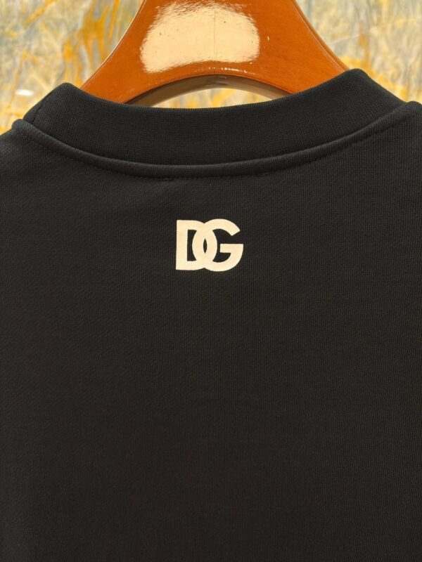 DG Logo Crew Neck Jumper - Black