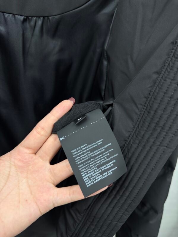 LVE Padded Hooded Coat – Black