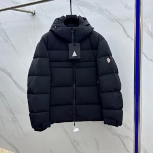 MNCLR Hooded Padded Jacket - Black