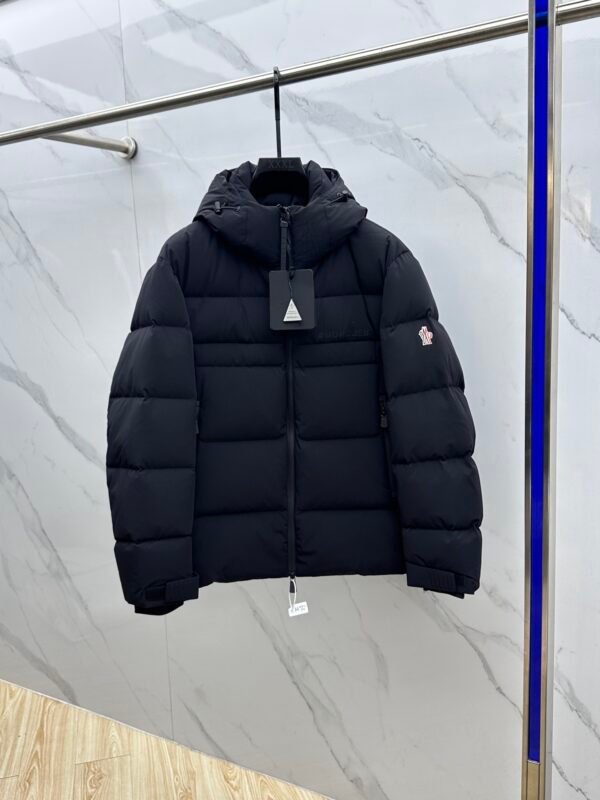 MNCLR Hooded Padded Jacket - Black