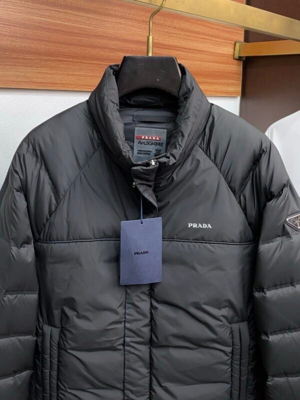 PRDA Quilted Puffer Jacket - Black