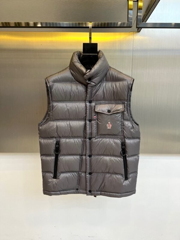 MNCLR Quilted Gilet - Grey