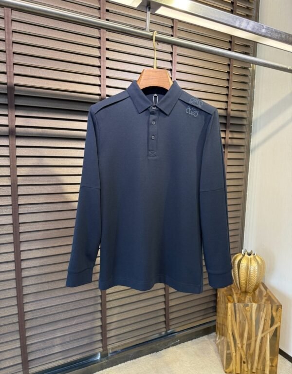 LWE Polo-Style Jumper - Navy Blue