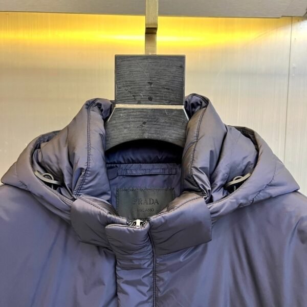 PRDA Hooded Jacket with Logo Patch - Navy Blue