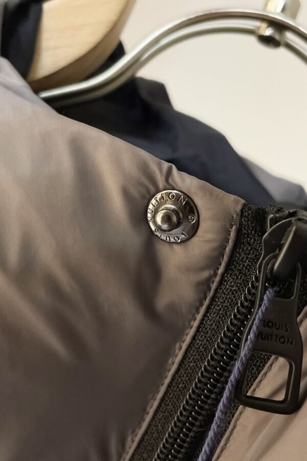 LVE Dark Grey Hooded Padded Jacket