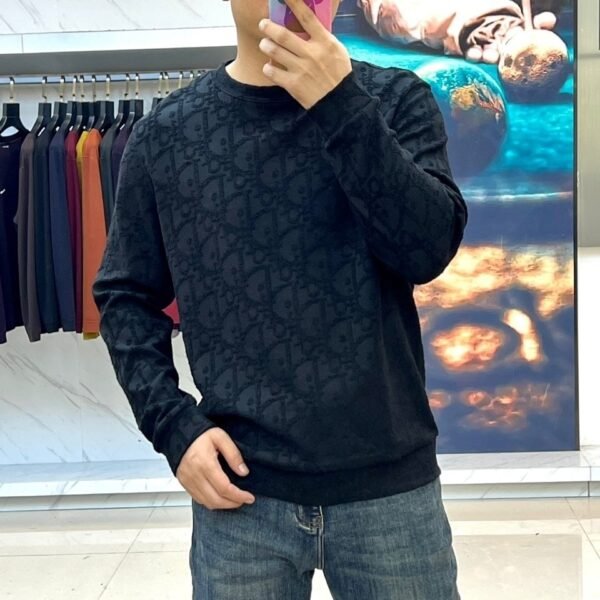 CD Crew Neck Jumper - Black