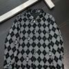 LVE Argyle Zip-Front Jacket