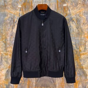 97f890c5 DG Subtle Monogram Zip Jacket - Black