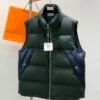 9975fb3b HRMS Padded Zip Gilet with Contrast Panel - Black