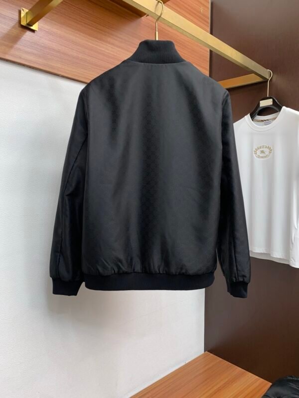 GCCI Monogram Zip Jacket - Black