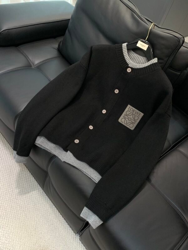 LWE Button-Up Knit Jacket