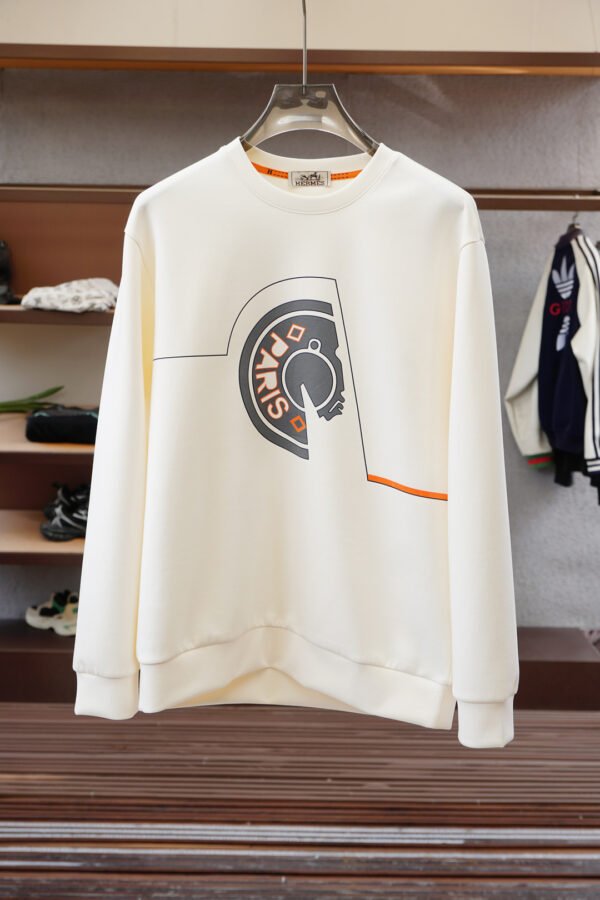 HRMS Classic Crew Neck Jumper - White