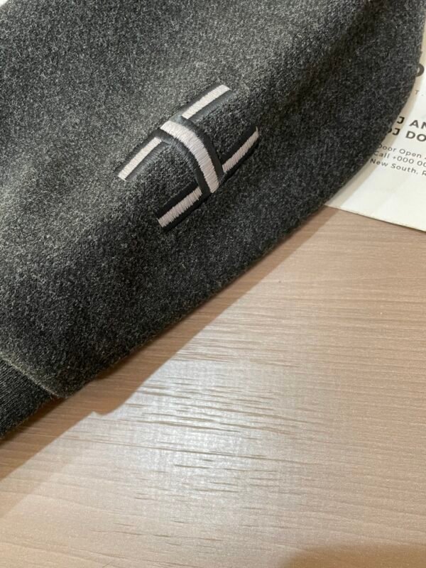 HRMS Crew Neck Jumper with Appliqué Detail