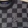 LVE Check Pattern Knit Jumper – Black Grey