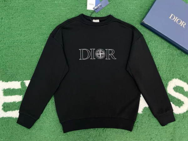 CD Compass Logo Jumper – Black