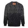 LVE Pixel Pattern Crewneck Jumper – Black