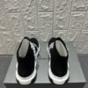 BLNCG Black Sock-Style Lace Trainers