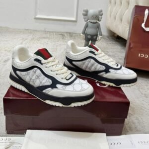 GCCI Monogram Retro Trainers - Navy