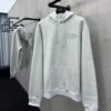 PHOTO-2025-11-30-06-14-20 CD Embroidered Logo Pullover Hoodie - Grey