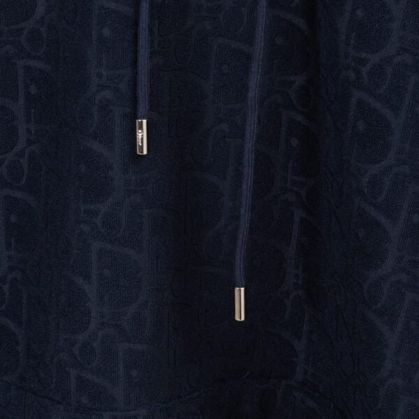 CD Monogram Hoodie — Navy