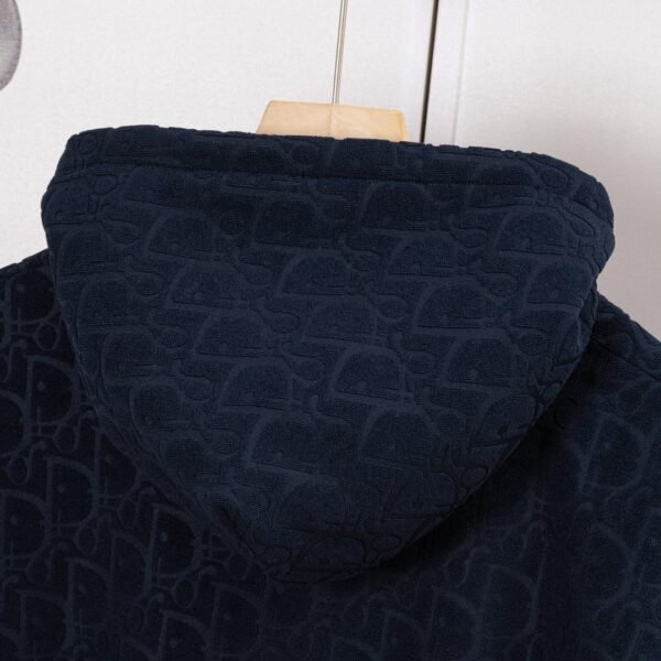 CD Monogram Hoodie — Navy