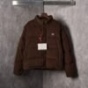 PRDA Dark Brown Corduroy Puffer Jacket