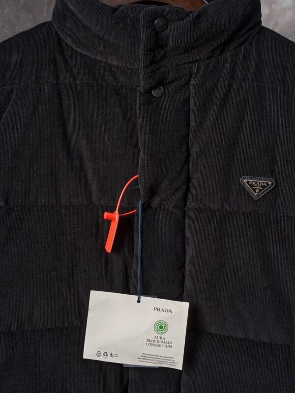 PRDA Corduroy Padded Jacket – Black