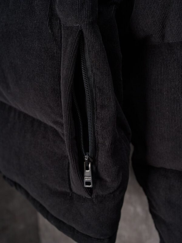 PRDA Corduroy Padded Jacket – Black