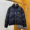 PRDA Black Puffer Jacket with Front Pocket
