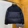 PRDA Black Puffer Jacket with Front Pocket