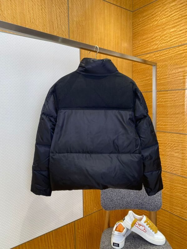 PRDA Black Puffer Jacket with Front Pocket
